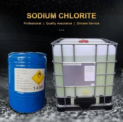 Chlorite de sodium 20 % 25 % 31 % liquide utilisé dans l'industrie du papier